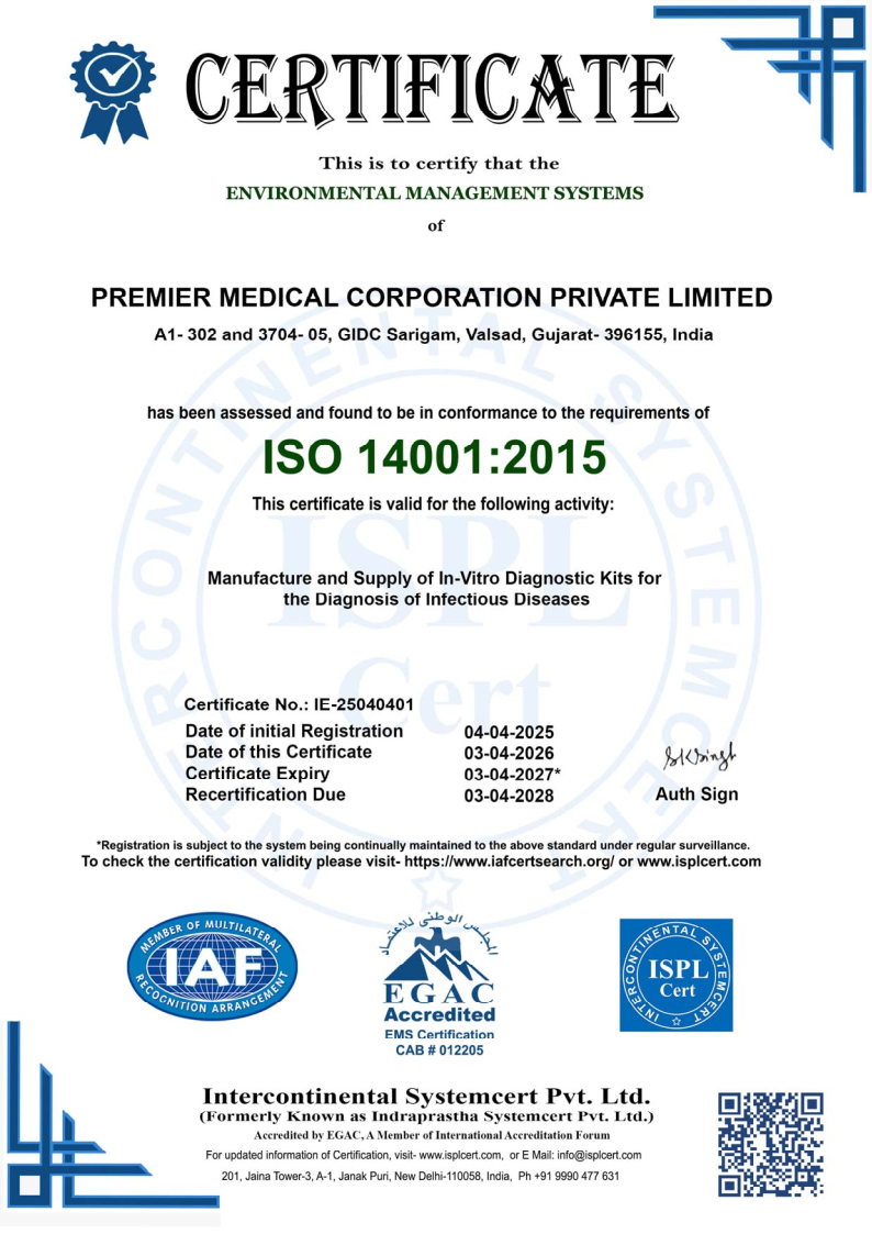 ISO 14001:2015 (EMS)