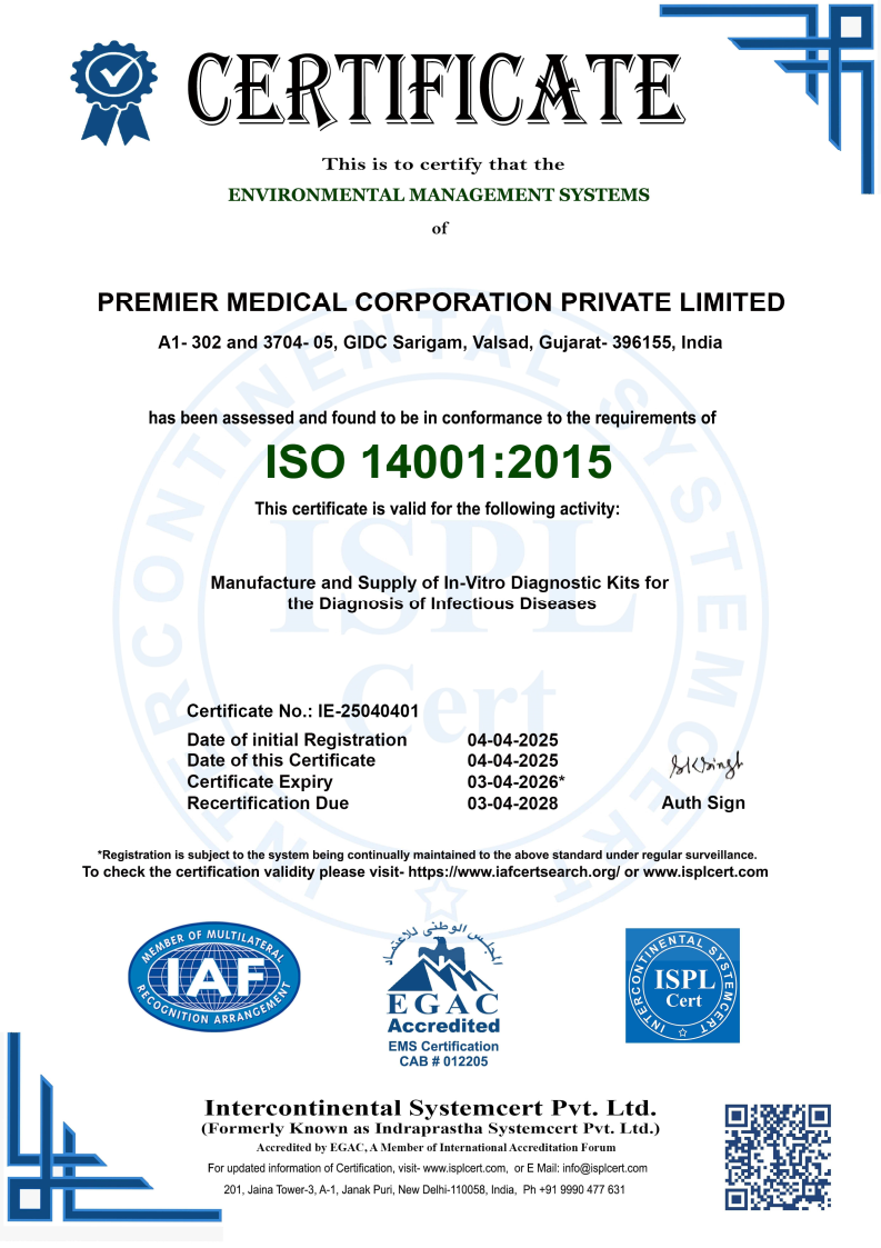 ISO 14001:2015 (EMS)