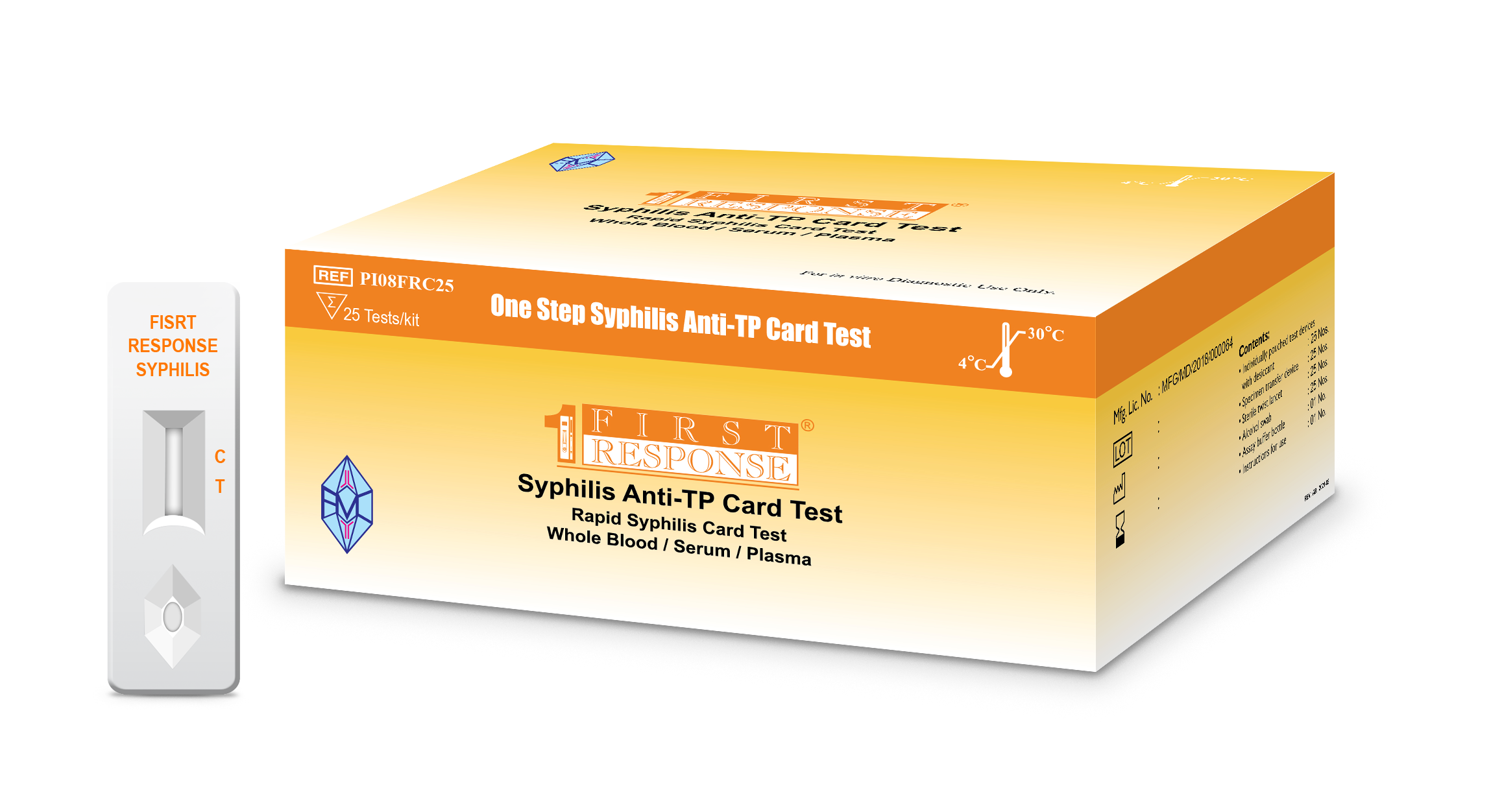 WHO Prequalification of First Response Syphilis Anti-TP Card Test