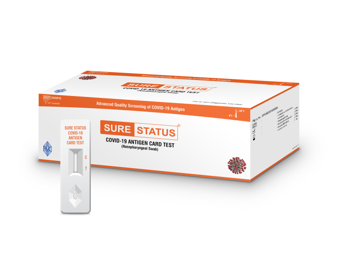 Sure Status® COVID-19 Antigen Card Test