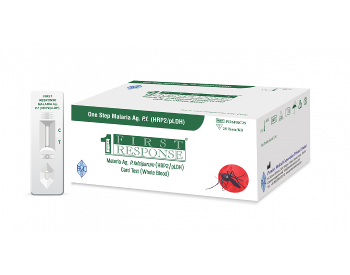 First Response® Malaria Ag. P. falciparum (HRP2/pLDH) Card Test